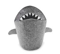 Ruiting Shark Design Storage Basket L Home Foldable Laundry Basket Hamper Toy Storage Bucket Shark Laundry Bin