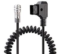 RUITOO BMD BMPCC 4K to D-Tap(P-Tap) Power cable for Blackmagic Pocket Cinema Camera 4K/6K Gold Mount V Mount Battery Weipu 2 Pin Female to Standard male D Tap.
