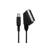 RUITROLIKER 1.8 m/5.9 ft RGB Scart AV Cable Lead Audio Video Connector Compatible for Genesis 1 Mega Drive Master System