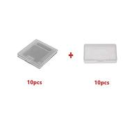 Ruitroliker 10PCS Spiel Patrone Schutzhülle für Game Boy Color GBC&10 Pcs GBA cartridge case
