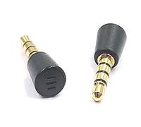 RUITROLIKER 2 x 3.5 mm microphone mini microphone for PS4 Xbox One Games Controller phones laptops tablets recorders