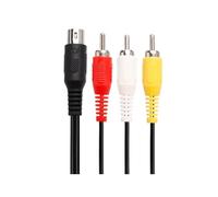 RUITROLIKER Compatible for 1.8M/6FT AV Audio Video Composite TV Cable for Genesis 1-Original MK1601 First 16-Bit Version