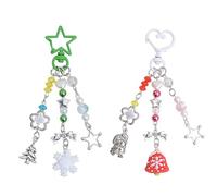 Ruittos 1-4PCS Cute Phone Charms Aesthetic Y2K Cellphone Charms Strap Pink Strawberry Butterfly Star Charm Y2K Accessories for Phone Bag Keychain Airpods Camera Pendants Decor, 15CM, Acrylic, No