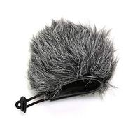 Ruittos Deadcat Wind Shield, Microphone Furry Windscreen Muff Pop Filter Cover compatible with Zoom H1N & H1 Handy Portable Recorder, Outdoor Videography Vlog Film, Sports Camera,
