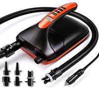 Ruitx Electric SUP Pump, 20PSI Paddle Board Pump 12V DC Quick Air Pump with Intelligent Dual Stage Auto-Off，for Inflatable Stand Up Paddleboard/Boats/Mattress/Surfing Kite