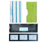 Ruiunchu 2 Pcs Vac Mop Pads for Shark Vacmop, Dirt Chamber And Filter | Dirt Chamber And Filter, Washable Microfiber Vacmop Pads Refills Compatible with VM200UK, VM200UKPL, VM200UKGN
