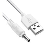 ruiuriNIE USB to DC 3.5V Charging Cable Replacement for Foreo Luna/Luna 2/Mini/Mini 2/Go/Luxe Facial Cleanser USB Charger Cord 100CM