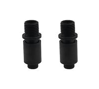 Ruiwaer 2PCS Black Double Rocker Bridge Rocker Socket Tremolo Arm Socket Whammy Bar Jack for Electric Guitar Floyd Rose Tremolo Bridge System