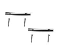 Ruiwaer 2PCS Guitar String Retainer Bar String Tension Bars Headstock String Trees Guitar String Retainer Bar for Floyd Rose Guitar, Silver