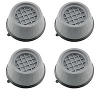 Ruiwaer 4pcs Washing Machine Foot Pads Dryer Refrigerator Base Fixed Non-Slip Pad Rubber Mat Washing Machine Support Dampers Stand Accessories