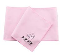 Ruiwaer Pink Piano Keys Cover Keyboard Dust Proof Flannel Cloth for 88 Keys Electronic Keyboard, Digital Piano, Yamaha, Casio, Roland, Consoles
