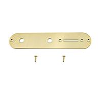 Ruiwaer Tele Guitar Control Plate Fully Loaded Control Plate for Telecaster Guitar, Gold
