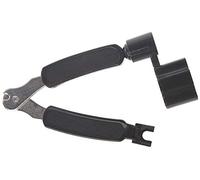 RUIX Premium 3-In-1 Multifunctional Guitar String Winder and Cutter/String Pin Puller All-In-One For Any Electric & Acoustic String Instrument - Black