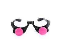 RUIXIA Halloween Costume LED Light Up Grim Reaper Glowing Red Eyes Glasses | Death Wizard Devil Phantom Clown Eyewear, Horror Cosplay Fancy Dress Accessories for Halloween Party, Trick or Treat