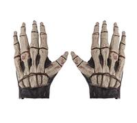 RUIXIA Halloween Wolf Skeleton Gloves Horror Hands Werewolf Claws Gloves Spooky Demon Roleplay Devil Fancy Dressup Costume Props