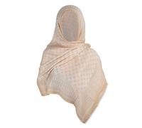 RUIXIA Premium Jacquard Hijab Scarf Islamic Arab Shemagh Dubai Fashion Accessory, Palestinian Keffiyeh Inspired Modesty Wrap Arabian Style Headscarf for Women, Elegant Ramadan & Daily Wear