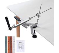 Ruixin pro Aluminium Alloy Knife Sharpener System 360 Degree flip Constant Angle Grinding Tools Grinder machinewith 4pcs Stones