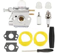 RUIXING OEM WS2200 25cc Carburetor for Craftsman WS210 WC2200 WS-2200 WS-210 WC-2200 CMXGTAMD25CC CMXGTAMD25SC 316.711370 316.794470 25cc 27cc String Trimmer Weed Eater