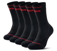 RUIXUE Mens Thermal Socks Thick Warm Winter Socks, Breathable Walking Crew Sock Outdoor Multi Performance Sock for Hiking Trekking Running (5 Pairs/6 Pairs)