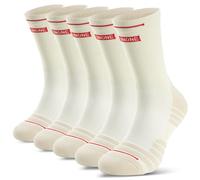 RUIXUE Mens Thermal Socks Thick Warm Winter Socks, Breathable Walking Crew Sock Outdoor Multi Performance Sock for Hiking Trekking Running (5 Pairs/6 Pairs)