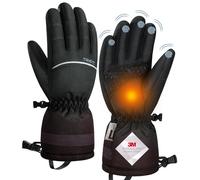 RUIXUE Winter Thermal Gloves -25℉ Coldproof Touchscreen Ski Gloves 3M Thinsulate Waterproof for Cycling Running Climbing Hiking Outdoor Sports