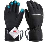 RUIXUE Winter Thermal Gloves -25℉ Coldproof Touchscreen Ski Gloves 3M Thinsulate Waterproof for Cycling Running Climbing Hiking Outdoor Sports