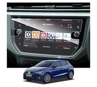 RUIYA Compatible with 2018-2021 Seat Ibiza Arona Media System Plus 8" Screen Protector, Tempered Glass Protective Film SantaFe Navigation Screen Protector HD GPS Devices Touchscreen Protective Film