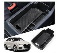 Ruiya Compatible with Audi Q3 8U 2013-2018 Centre Console Storage Box, Q3 Armrest Organiser Tray Centre Armrest Car Q3 Accessories Storage Box Centre Armrest Glove Box