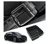 Ruiya Compatible with Ford Focus MK4 ST Line Estate Active SW 2018-2024 Centre Console Storage Box, Focus Armrest Organiser Tray Centre Armrest Glove Box Centre Console Organiser Focus Accessories