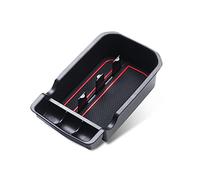 Ruiya Compatible with Jeep Compass MP 2017-2020 Armrests Storage Organizer, Center Console Storage Console Armrests Compartment Storage Box Compass Accessories [Red]