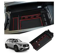 RUIYA Compatible with Mercedes GLC X253 SUV 2016-2022 Centre Console Storage Box, GLC Armrest Organiser Tray Centre Armrest Car Storage Box Centre Armrest Glove Box GLC Accessories