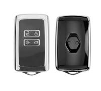 Ruiya Compatible with Mitsubishi ASX Colt Hybird /Alpine A290 GTS 2023-2026 2027 Key Cover , Key Shells Car Key Case TPU Car Remote Control Protective Case ASX Accessories , Silver-With holes