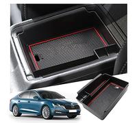 Ruiya Compatible with Skoda Octavia MK4 RS 2020-2024 2025 Centre Console Storage Box, Armrest Organiser Tray Centre Armrest Glove Box Centre Console Organiser Storage Compartment Octavia Accessories