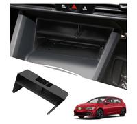 RUIYA Compatible With VW Golf 8 MK8 GTI GTE GTD 2020-2024 2025 Centre Console Storage Box, Golf 8 Centre Organiser Tray, Car Storage Box, Glove Box Accessories
