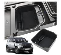 Ruiya for Land Rover Defender 90 110 2020-2025 2026 Centre Console Storage Box, Defender Armrest Organiser Tray Centre Armrest Car Defender Accessories Storage Box Centre Armrest Glove Box