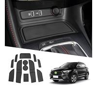 Ruiya MG ZS EV Facelift 2021-2024 2025 Car Rubber Mats - Non-Slip Interior Mats With Armrest, Drink Holder and Centre Console Accessories