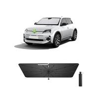 Ruiya Sun Protection Car Windscreen Compatible with Renault 5 E-Tech 2025 2026, Heat-Insulating Parasol, Foldable Car Windscreen Parasol, Umbrella, UV Protection Windscreen