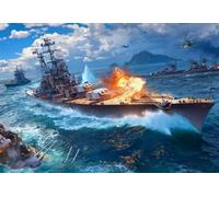 RUIYANMQ 1000 Pieces, Colorful Puzzle,Irregular Puzzle ,Battleships Painting ,Family Stress Reduction Toys,Adults Challenge Games ,Wall Art Decoration,Gifts,Dx284Zp