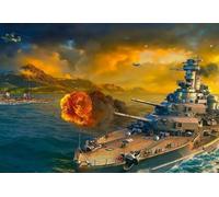 RUIYANMQ 1000 Pieces, Colorful Puzzle,Irregular Puzzle ,Battleships Painting ,Family Stress Reduction Toys,Adults Challenge Games ,Wall Art Decoration,Gifts,Dx283Zp