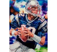 RUIYANMQ Jigsaw 1000 Pieces - Rugbys Bradys Posters - Abstract Art Puzzles - Fun Memory Cognition Games - Stress Relief Toys Ex75Zx