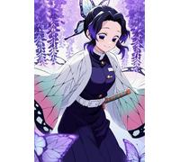 RUIYANMQ Puzzles 1000 Pieces - Japanese Animes Demons Kochou Shinobus - Art Jigsaw - Memory Games For Adults - Family Stress Relief Toys - Ex42Zx
