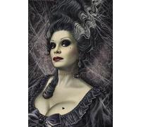 RUIYANMQ Puzzles 1000 Pieces - Victorias Gothics Illustrations Picture - Abstract Art Jigsaw,Adults Educational Games - Personalised Challenge Toys - Ex217Zx