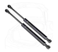 RuiYiL 2Pcs Car Rear Tailgate Boot Gas Springs for Nissan Navara Snugtop Canopy D22 D23 D40 1998-2016, Trunk Struts Hydraulic Shock Lift Support Rod Telescopic Damper Accessories