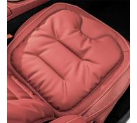 RuiYiL 2Pcs Car Seat Cushion for Toyota BZ4X 2022-2025 No speaker on the left,Driving Front Seats Cover Car Booster Cushion Chair Pad Breathable Non-slip Protector Mat Accessories,C/Red