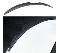 RuiYiL Car Rear Trunk Spoiler for Audi A4 B8 2008-2013, Universal Rear Lip Wing Tailfin Diffuser Boot Lip Spoiler Wing Modification Accessories,B/Carbon-fiber-black