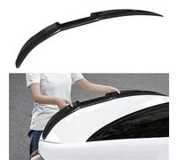 RuiYiL Car Rear Trunk Spoiler for BMW Serie 4 Series 4er F36 Gran Coupé 4-Door 2013-2021, Universal Rear Lip Wing Tailfin Diffuser Boot Lip Spoiler Wing Modification Accessories,A/Glossy-black