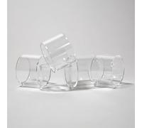 RUIYITECH 5PCS Straight Glass Tubes for Hellvape Dead Rabbit MTL 2 22.5mm RTA Tank (4ml)
