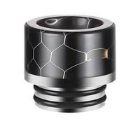 RUIYITECH 810 Drip Tip Stainless Steel 810 Drip Tips for Geekvape Zeus X Z Max Drag 4 Argus GT 2 Uforce L Maat Tank New (Black)
