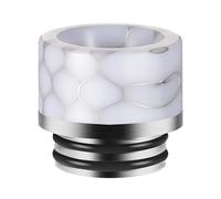 RUIYITECH 810 Drip Tip Stainless Steel 810 Drip Tips for Geekvape Zeus X Z Max Drag 4 Argus GT 2 Uforce L Maat Tank New (White)