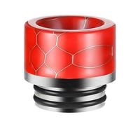 RUIYITECH 810 Drip Tip Stainless Steel 810 Drip Tips for Geekvape Zeus X Z Max Drag 4 Argus GT 2 Uforce L Maat Tank New (Red)